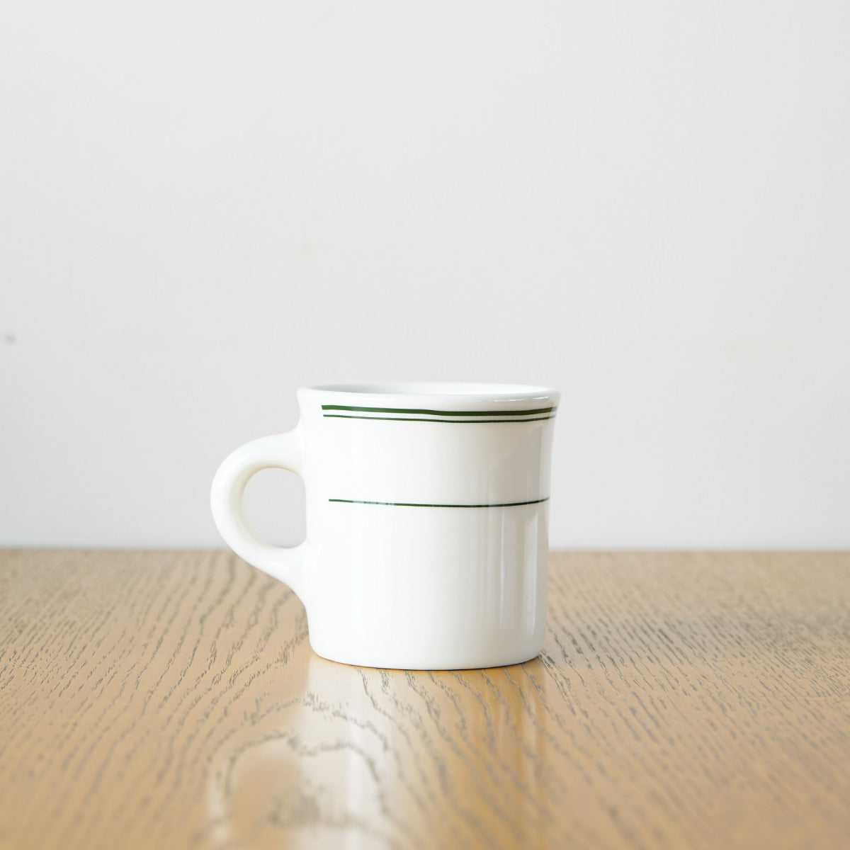 MUG 8.6cm Green Band 8-3/4oz