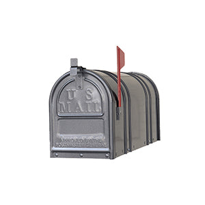 RURAL MAILBOX (M), Gun Metal