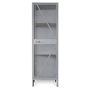 ALL-WELDED MESH LOCKER, Dove Gray