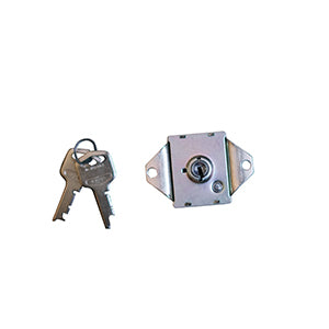 FLAT KEY LOCK FOR LOCKERS