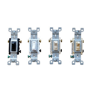 TOGGLE SWITCH 3-WAY, WHITE