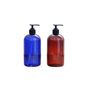 PLASTIC BOTTLES Lotion Pump L, Blue