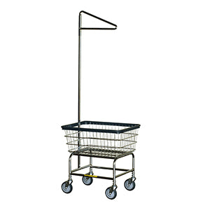 LAUNDRY CART SINGLE POLE, Chrome