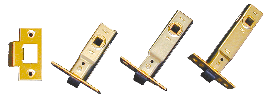 TUBULAR LATCH 71mm, Polished Brass