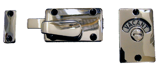 INDICATOR BOLT, Polished Chrome Finish