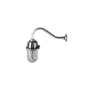 CAST ALUMINUM W.LAMP SWAN NECK