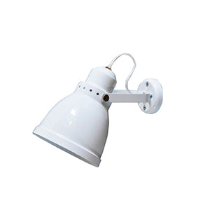 STEEL WALL LAMP, White