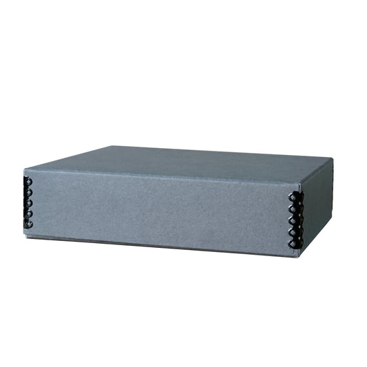 Museum Drop Front Storage Box, Blue Gray A4 Size, 248×324×76
