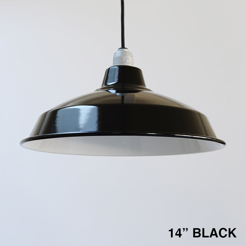 LAMP SHADE  14", Black