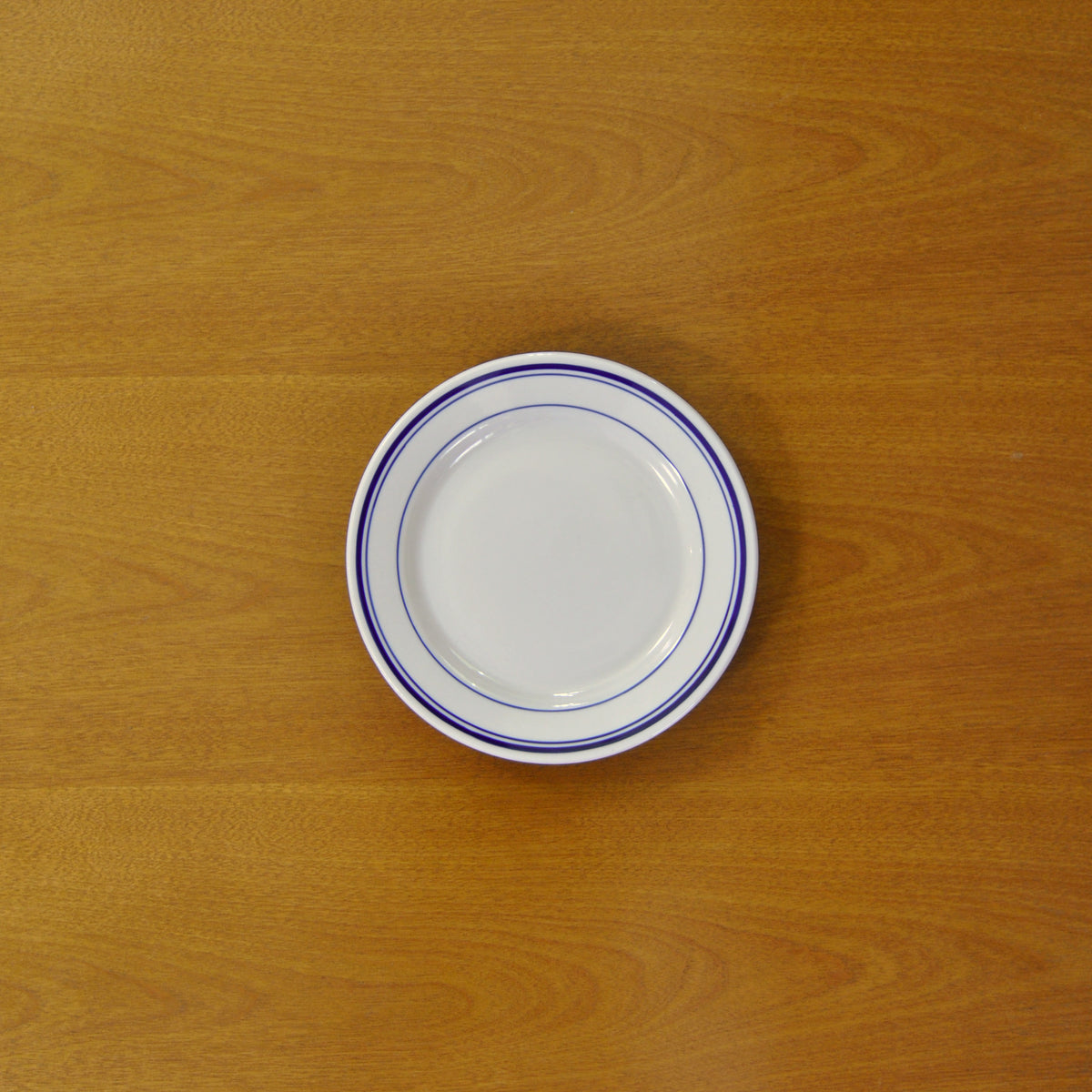 American Diner Ware 7 1/8" Plate Blue Ba