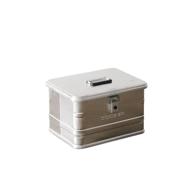 ALPOS ALUMINUM CONTAINER / with Lid, XS(29L), 3.1kg