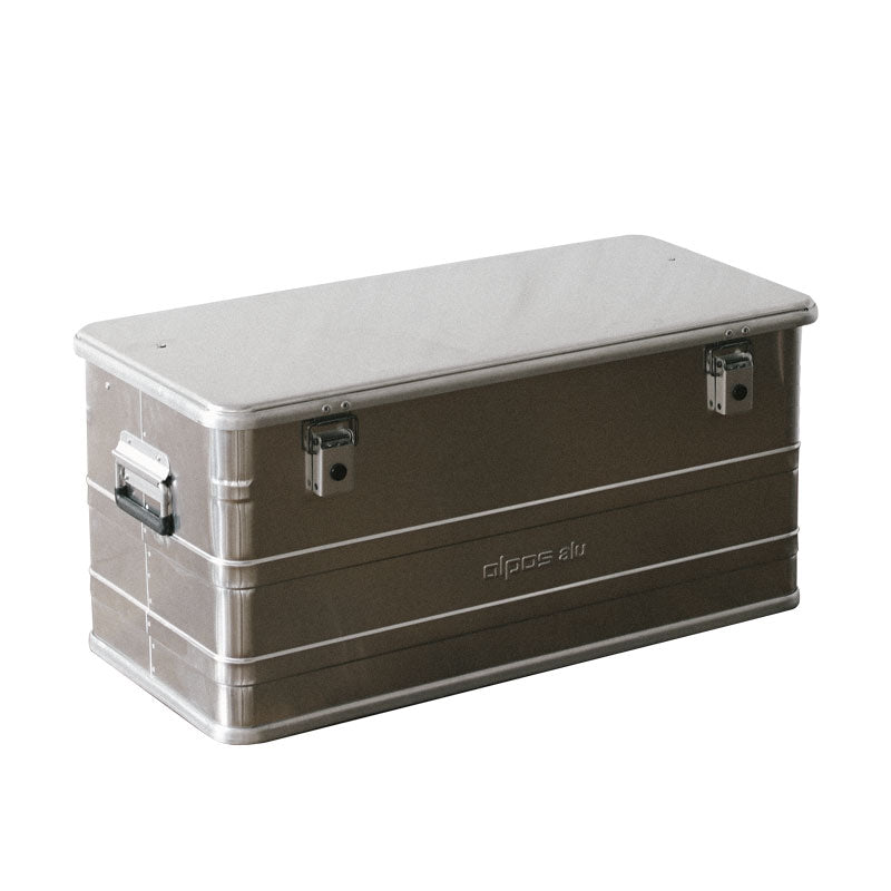 ALPOS ALUMINUM CONTAINER / with Lid, L(92L), 6.1kg