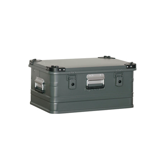 ALPOS ALUMINUM CONTAINER / with Stacking Corner, S(47L), #7043MG, 4.6kg