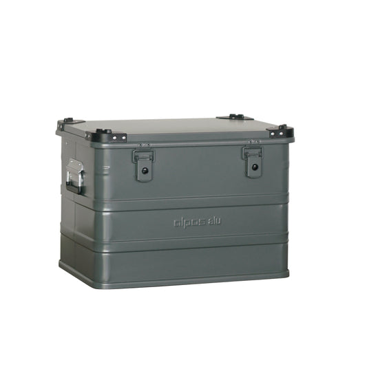 ALPOS ALUMINUM CONTAINER / with Stacking Corner, M(73L), #7043MG, 5.3kg