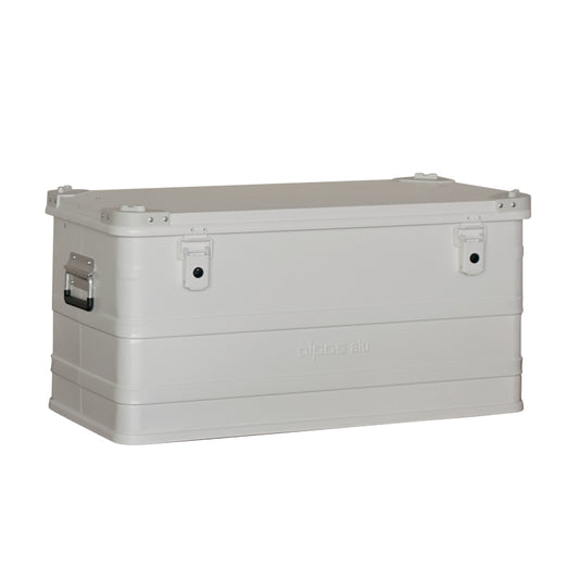 ALPOS ALUMINUM CONTAINER / with Stacking Corner, L(92L), #9003WH, 6.2kg
