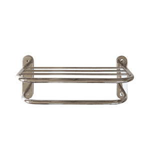 TOWEL SHELF W/DRYNING ROD 18", S/S