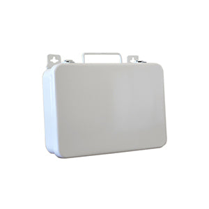 METAL FIRST AID KIT 16 UNIT HORIZONTAL
