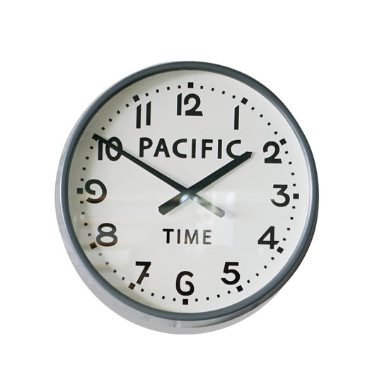 E.A.C. WALL CLOCK, Arabic(M), PACIFIC