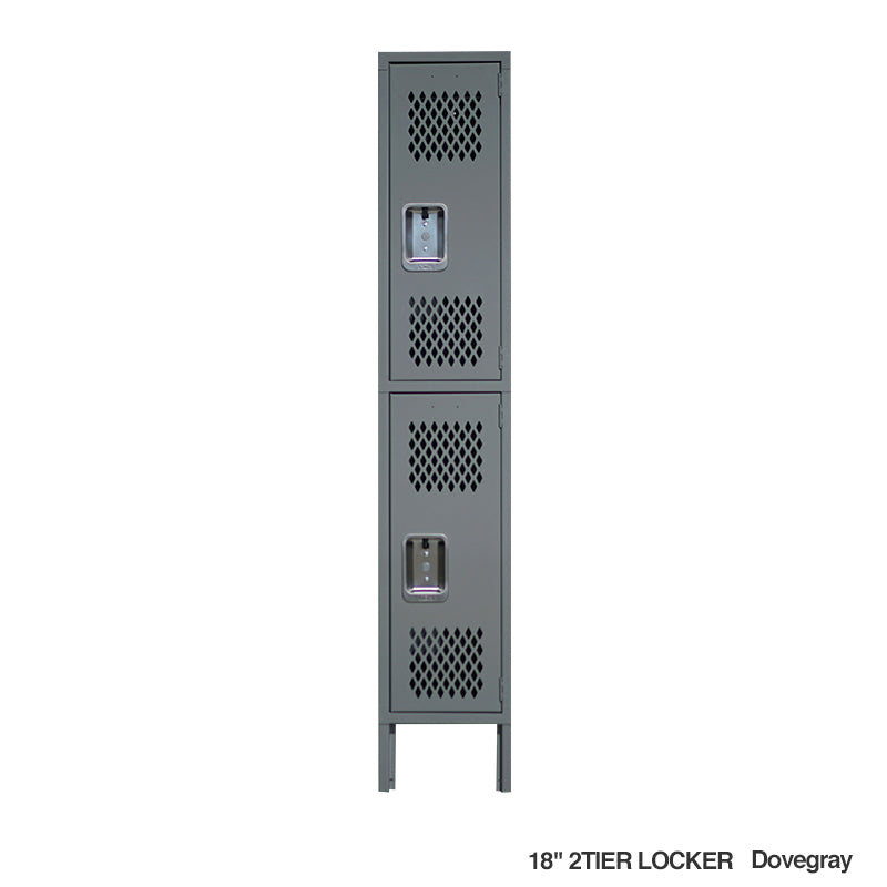 18inch, 2-TIER LOCKER (DIACUT)