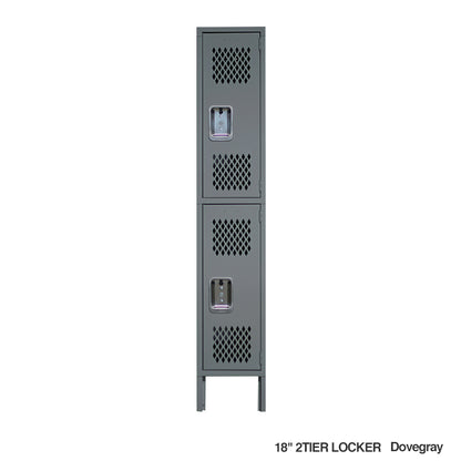 18inch, 2-TIER LOCKER (DIACUT)