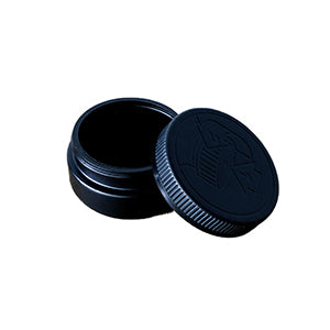 Low Profile Jars, Black, 8oz