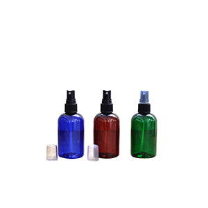 PLASTIC BOTTLES Sprayer S, Amber