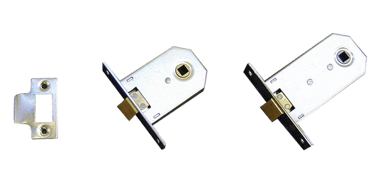 MORTICE LATCH 82mm, Satin Chrome Finish
