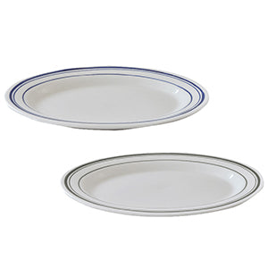 American Diner Ware 12 1/2" Oval Plate G