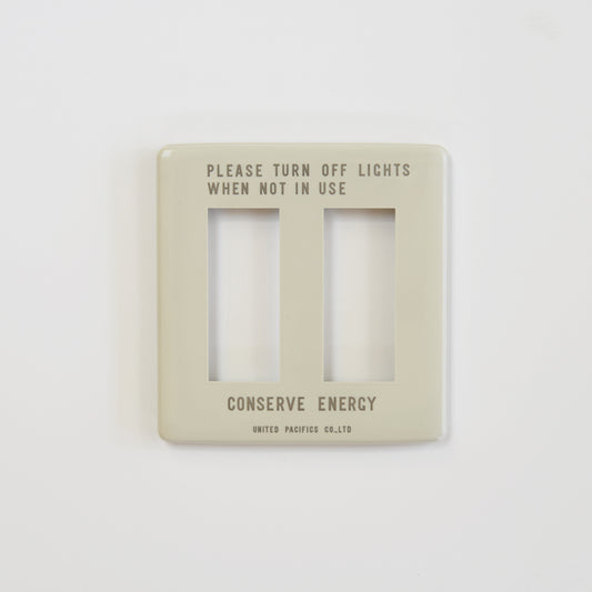 ●CARVING SWITCH PLATE 6口, Ivory