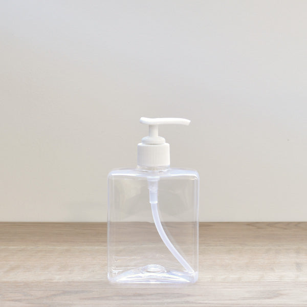 容器 クリアボトル＆White Lotion Pump