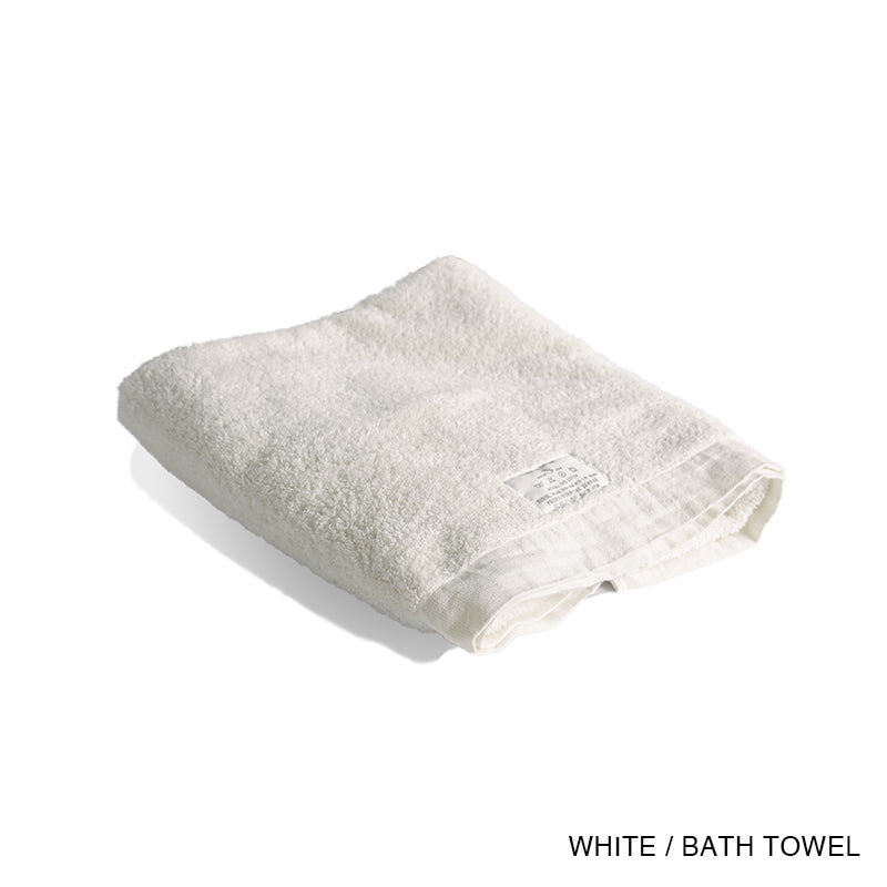 ORGANIC COTTON TOWEL, Vanilla White